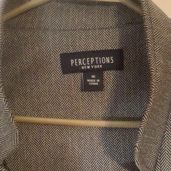 Perceptions Women's Open Jacket sizxe 16 - Picture 2 of 4